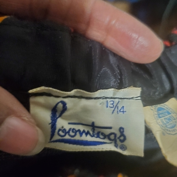 Vintage 70s Quilted Loomtogs Bohemian Maxi Skirt Geometric Retro Size Large - Picture 3 of 3